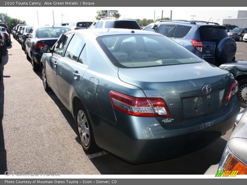Aloe Green Metallic / Bisque 2010 Toyota Camry