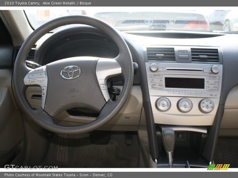 Aloe Green Metallic / Bisque 2010 Toyota Camry