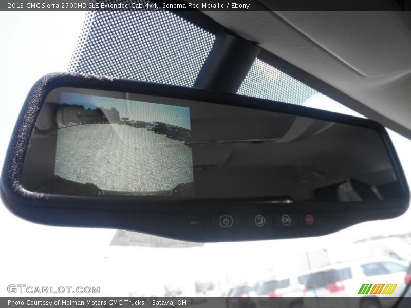 Controls of 2013 Sierra 2500HD SLE Extended Cab 4x4