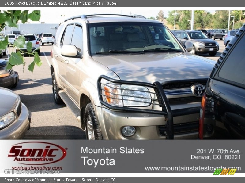 Desert Sand Mica / Taupe 2005 Toyota Sequoia Limited 4WD