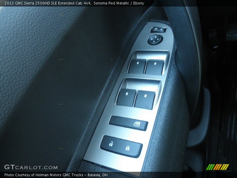 Sonoma Red Metallic / Ebony 2013 GMC Sierra 2500HD SLE Extended Cab 4x4