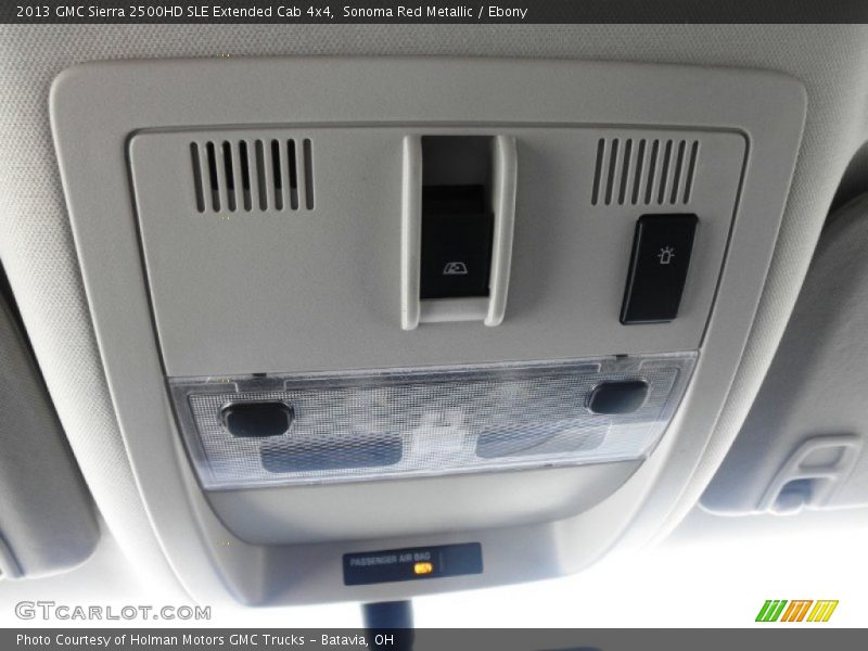 Sonoma Red Metallic / Ebony 2013 GMC Sierra 2500HD SLE Extended Cab 4x4