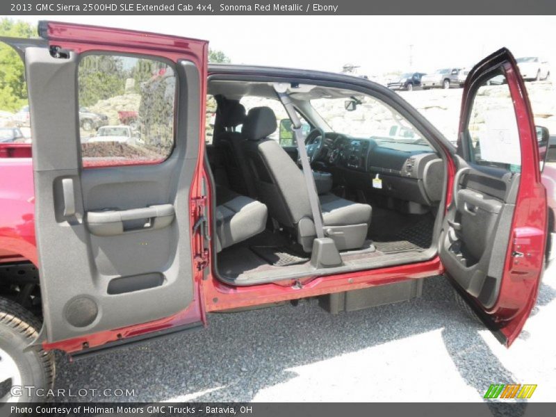 Sonoma Red Metallic / Ebony 2013 GMC Sierra 2500HD SLE Extended Cab 4x4