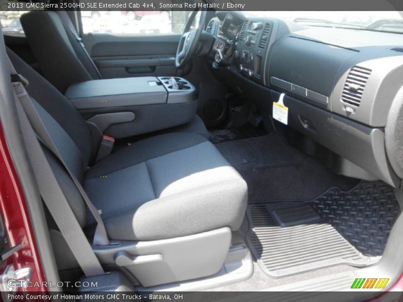 Sonoma Red Metallic / Ebony 2013 GMC Sierra 2500HD SLE Extended Cab 4x4