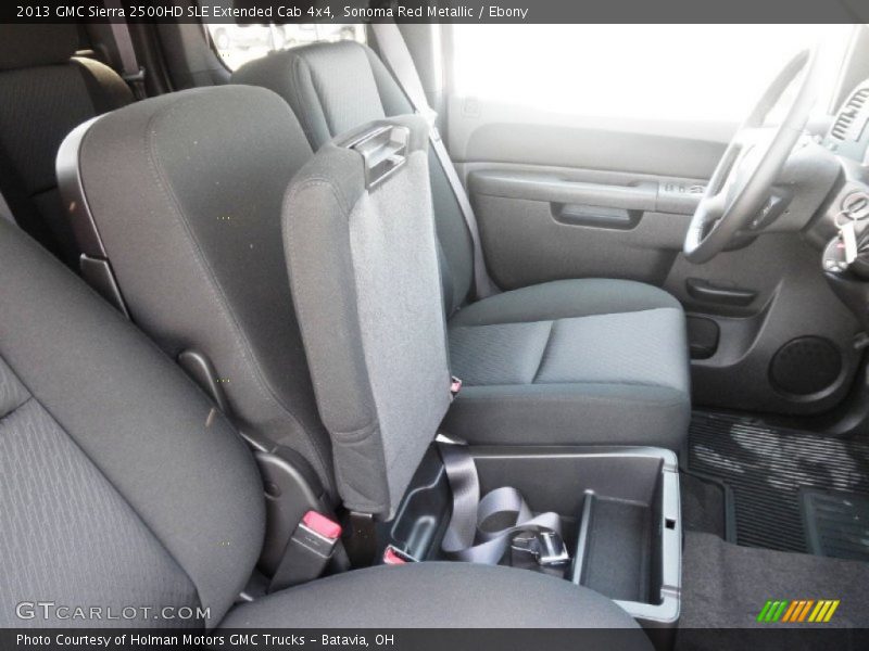 Sonoma Red Metallic / Ebony 2013 GMC Sierra 2500HD SLE Extended Cab 4x4