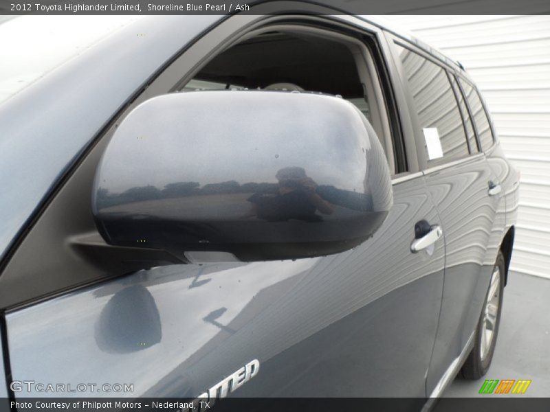 Shoreline Blue Pearl / Ash 2012 Toyota Highlander Limited