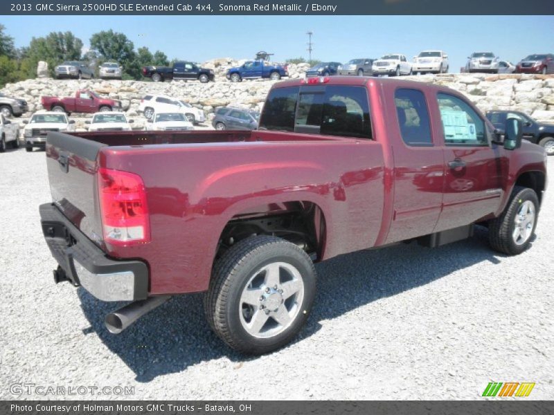  2013 Sierra 2500HD SLE Extended Cab 4x4 Sonoma Red Metallic