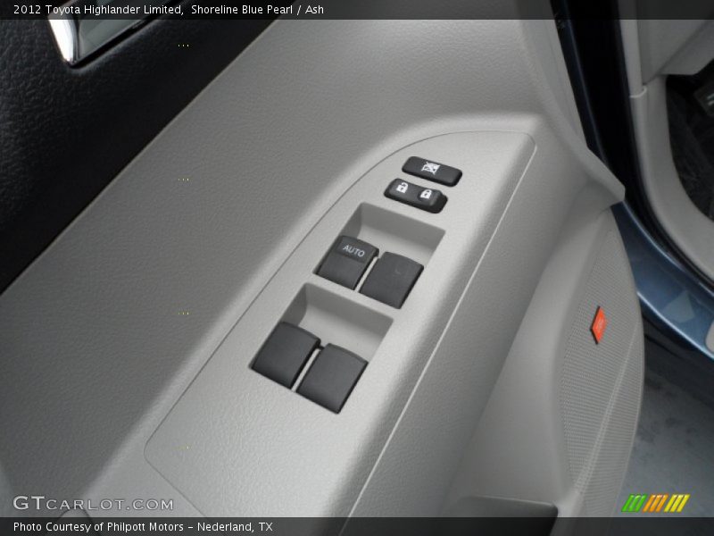 Shoreline Blue Pearl / Ash 2012 Toyota Highlander Limited