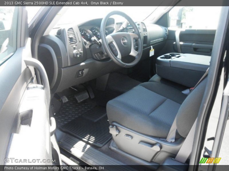 Onyx Black / Ebony 2013 GMC Sierra 2500HD SLE Extended Cab 4x4