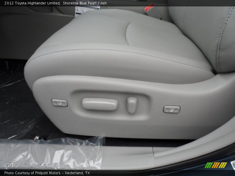 Shoreline Blue Pearl / Ash 2012 Toyota Highlander Limited