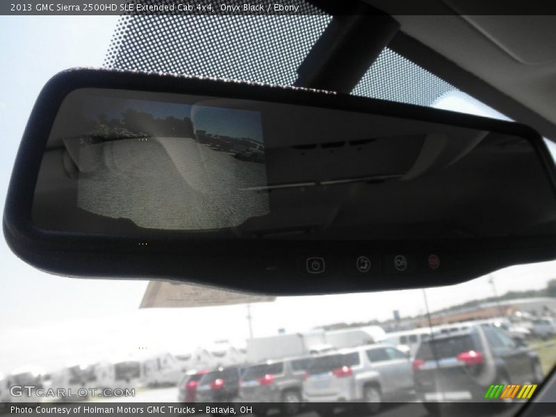 Onyx Black / Ebony 2013 GMC Sierra 2500HD SLE Extended Cab 4x4