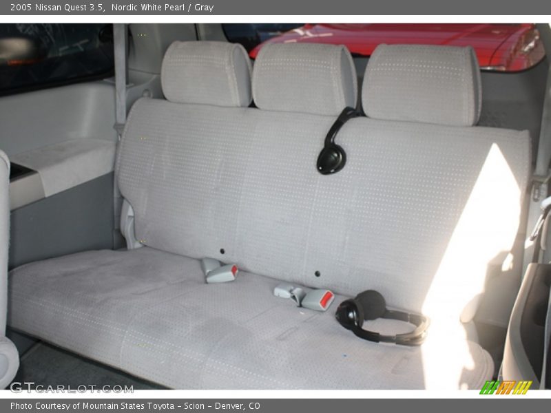 Nordic White Pearl / Gray 2005 Nissan Quest 3.5