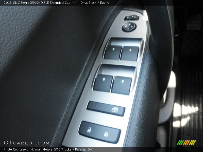 Onyx Black / Ebony 2013 GMC Sierra 2500HD SLE Extended Cab 4x4