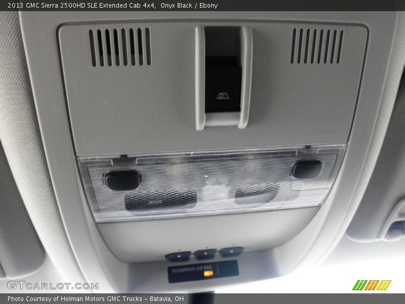 Onyx Black / Ebony 2013 GMC Sierra 2500HD SLE Extended Cab 4x4