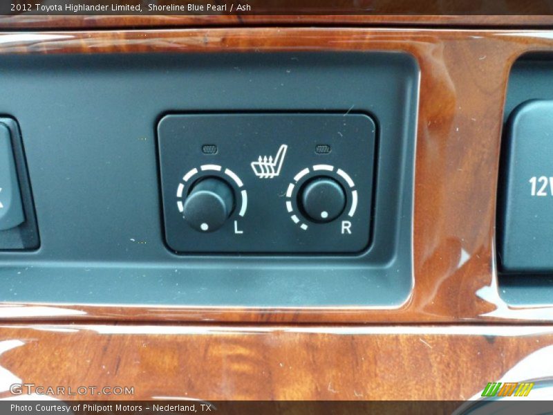 Shoreline Blue Pearl / Ash 2012 Toyota Highlander Limited