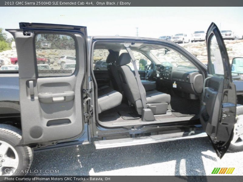 Onyx Black / Ebony 2013 GMC Sierra 2500HD SLE Extended Cab 4x4