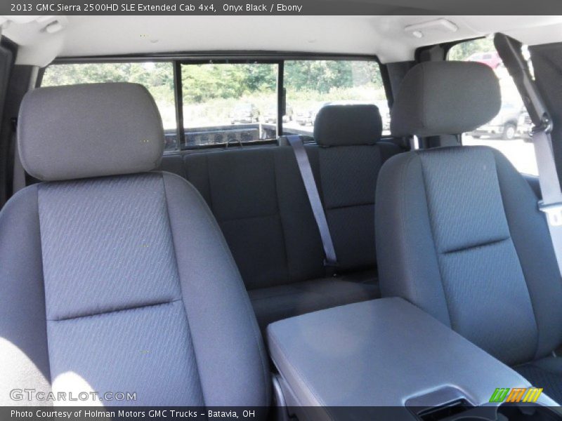 Onyx Black / Ebony 2013 GMC Sierra 2500HD SLE Extended Cab 4x4