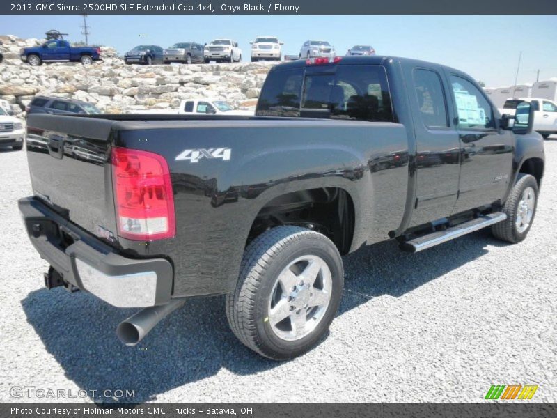  2013 Sierra 2500HD SLE Extended Cab 4x4 Onyx Black