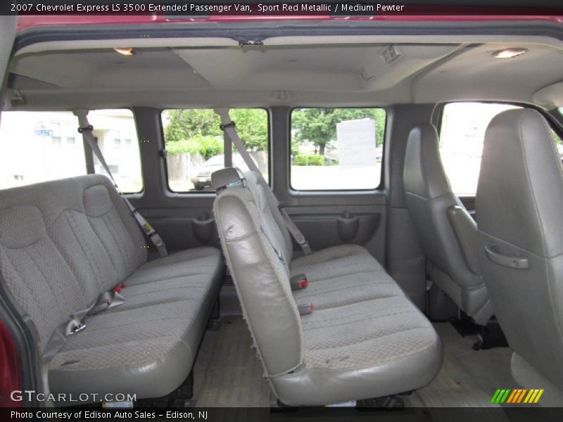  2007 Express LS 3500 Extended Passenger Van Medium Pewter Interior