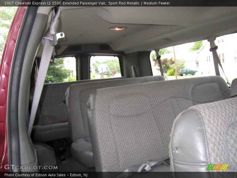 Sport Red Metallic / Medium Pewter 2007 Chevrolet Express LS 3500 Extended Passenger Van