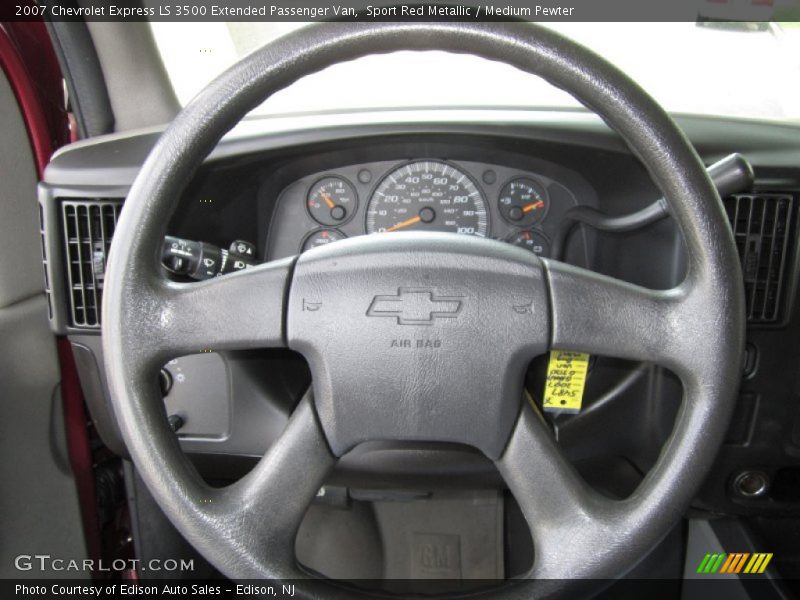  2007 Express LS 3500 Extended Passenger Van Steering Wheel