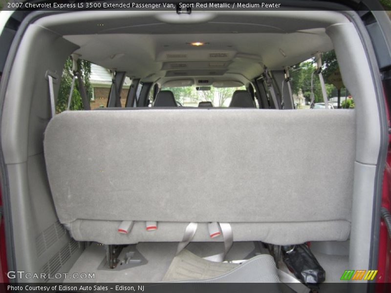 Sport Red Metallic / Medium Pewter 2007 Chevrolet Express LS 3500 Extended Passenger Van