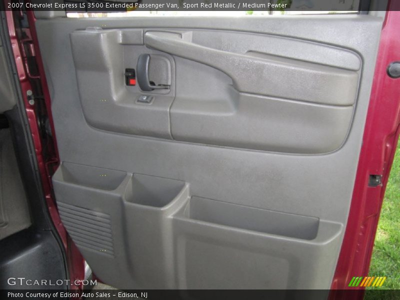 Sport Red Metallic / Medium Pewter 2007 Chevrolet Express LS 3500 Extended Passenger Van