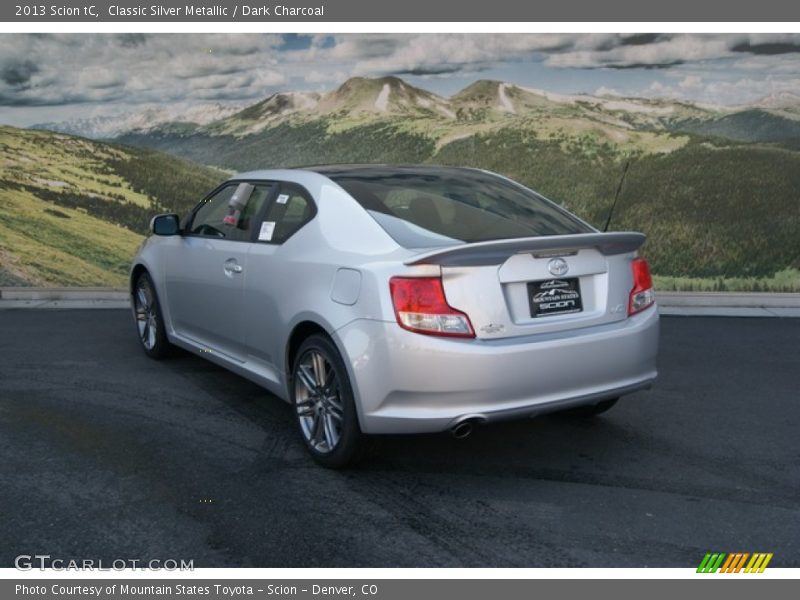 Classic Silver Metallic / Dark Charcoal 2013 Scion tC