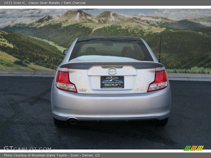 Classic Silver Metallic / Dark Charcoal 2013 Scion tC
