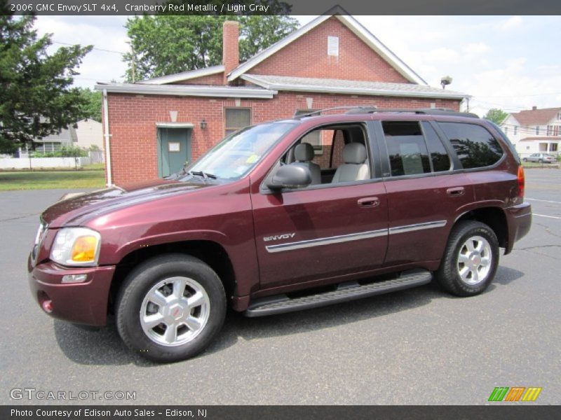 Cranberry Red Metallic / Light Gray 2006 GMC Envoy SLT 4x4