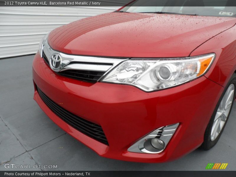 Barcelona Red Metallic / Ivory 2012 Toyota Camry XLE