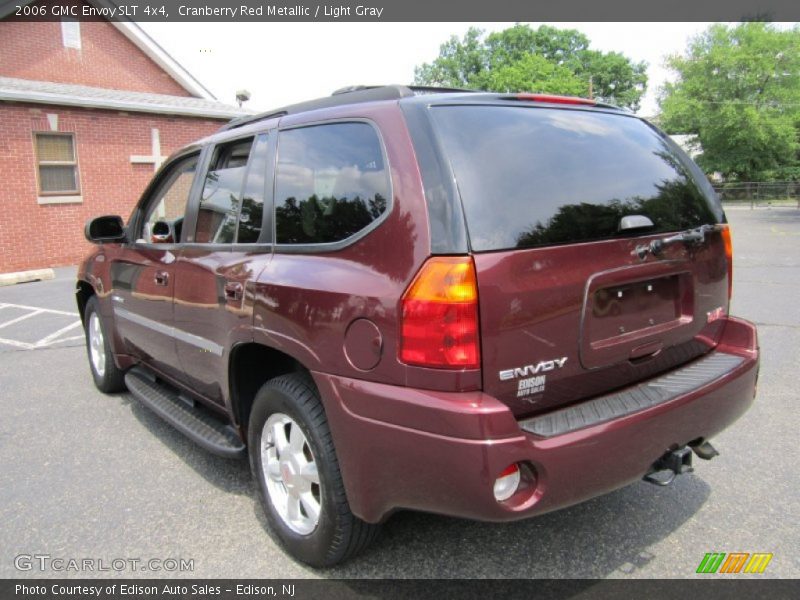 Cranberry Red Metallic / Light Gray 2006 GMC Envoy SLT 4x4