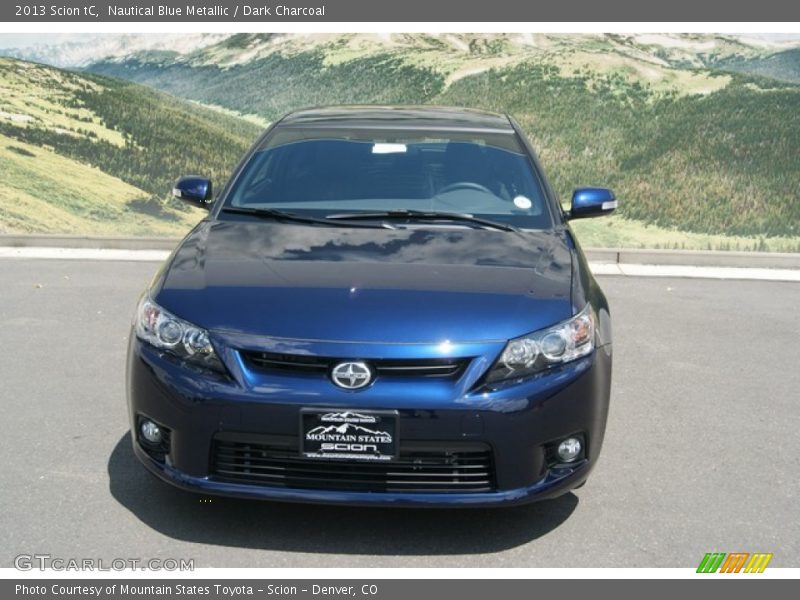 Nautical Blue Metallic / Dark Charcoal 2013 Scion tC