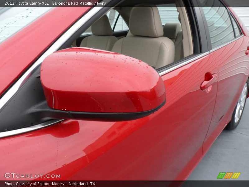 Barcelona Red Metallic / Ivory 2012 Toyota Camry XLE