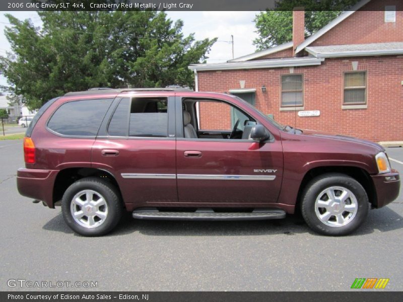 Cranberry Red Metallic / Light Gray 2006 GMC Envoy SLT 4x4