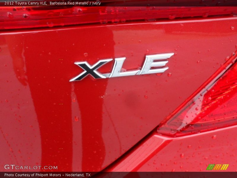 Barcelona Red Metallic / Ivory 2012 Toyota Camry XLE