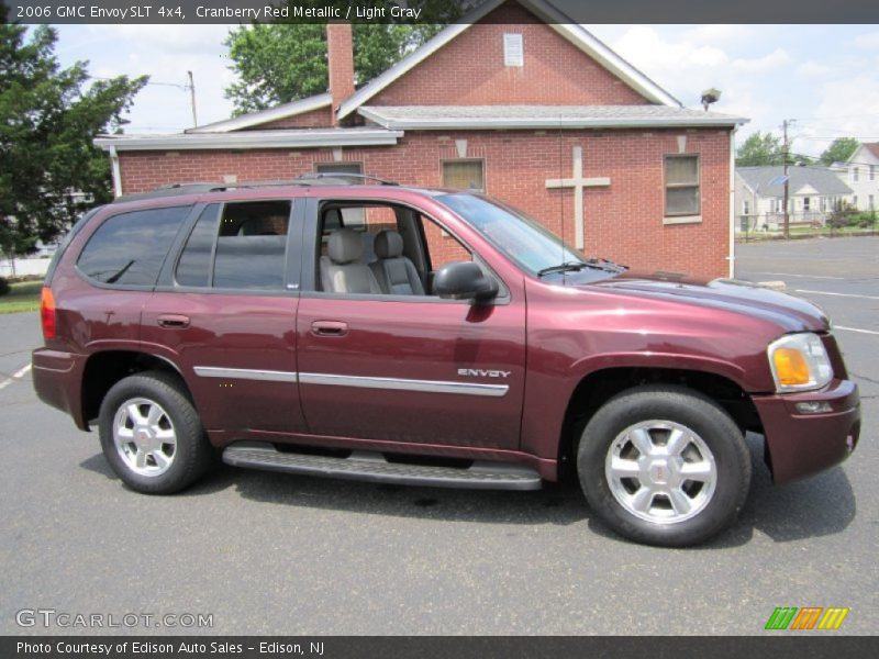 Cranberry Red Metallic / Light Gray 2006 GMC Envoy SLT 4x4
