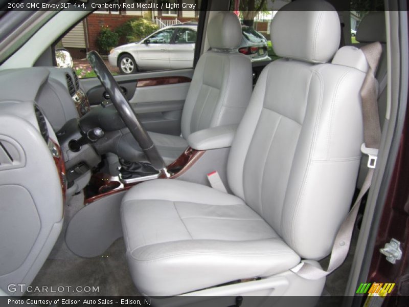 Cranberry Red Metallic / Light Gray 2006 GMC Envoy SLT 4x4