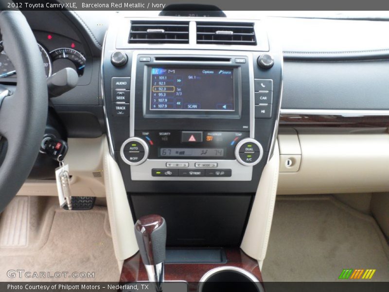 Barcelona Red Metallic / Ivory 2012 Toyota Camry XLE