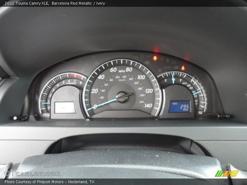 Barcelona Red Metallic / Ivory 2012 Toyota Camry XLE