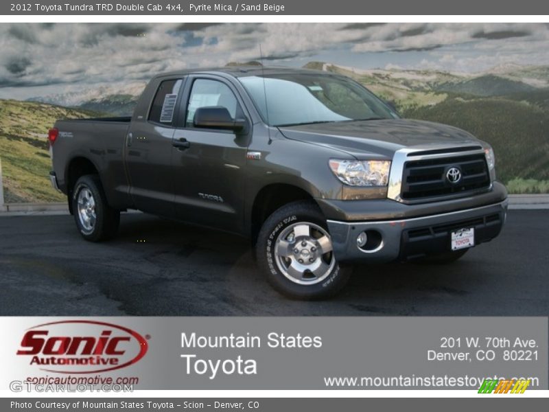 Pyrite Mica / Sand Beige 2012 Toyota Tundra TRD Double Cab 4x4