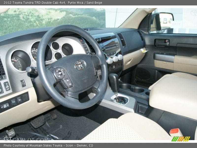 Pyrite Mica / Sand Beige 2012 Toyota Tundra TRD Double Cab 4x4