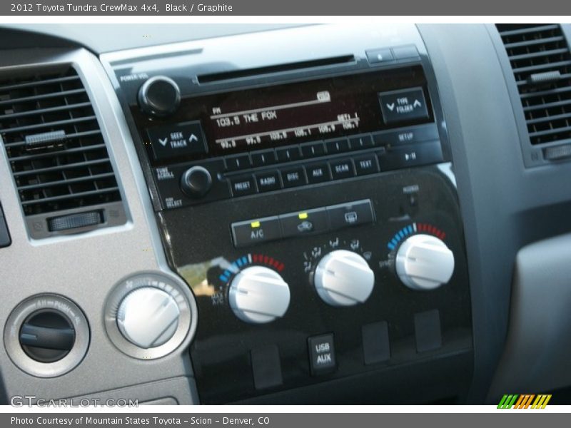 Black / Graphite 2012 Toyota Tundra CrewMax 4x4