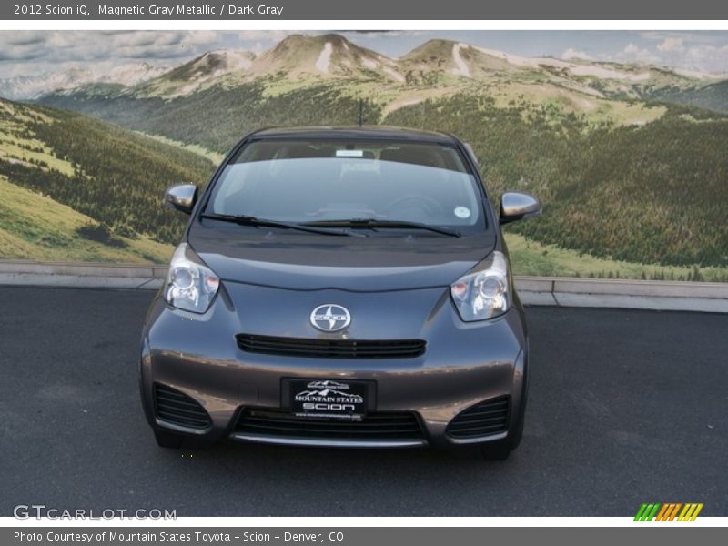 Magnetic Gray Metallic / Dark Gray 2012 Scion iQ