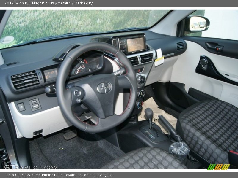 Magnetic Gray Metallic / Dark Gray 2012 Scion iQ