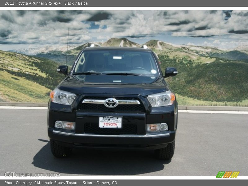 Black / Beige 2012 Toyota 4Runner SR5 4x4