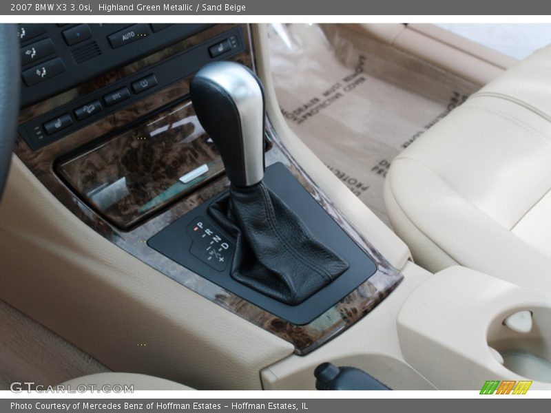 Highland Green Metallic / Sand Beige 2007 BMW X3 3.0si