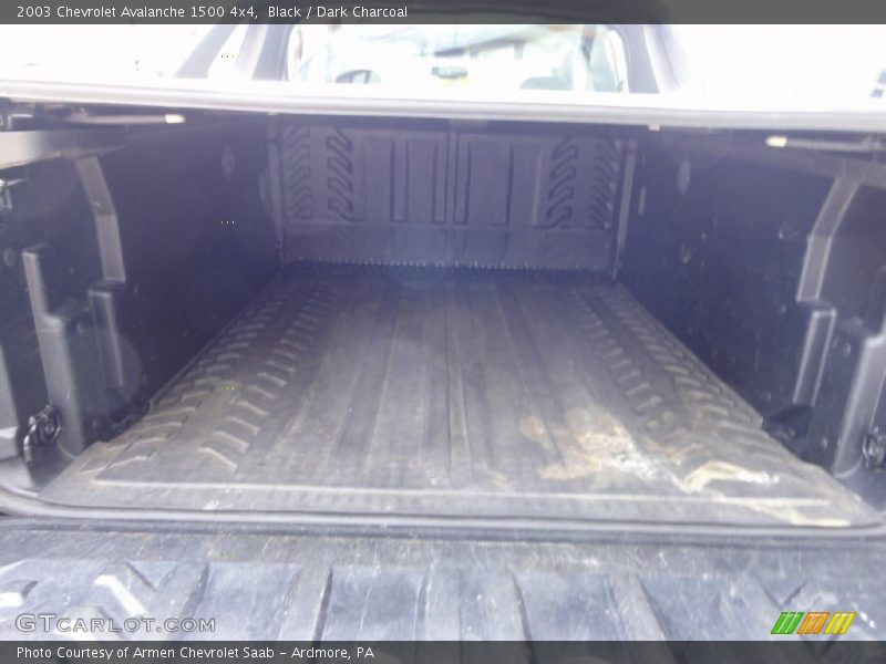 Black / Dark Charcoal 2003 Chevrolet Avalanche 1500 4x4