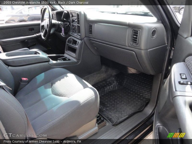 Black / Dark Charcoal 2003 Chevrolet Avalanche 1500 4x4