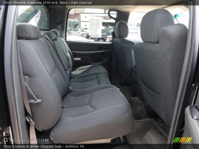 Black / Dark Charcoal 2003 Chevrolet Avalanche 1500 4x4